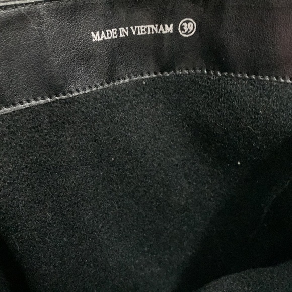 SPRING Winter BlackLace Up  Suede  Up to knee   Size 9 - Picture 10 of 10